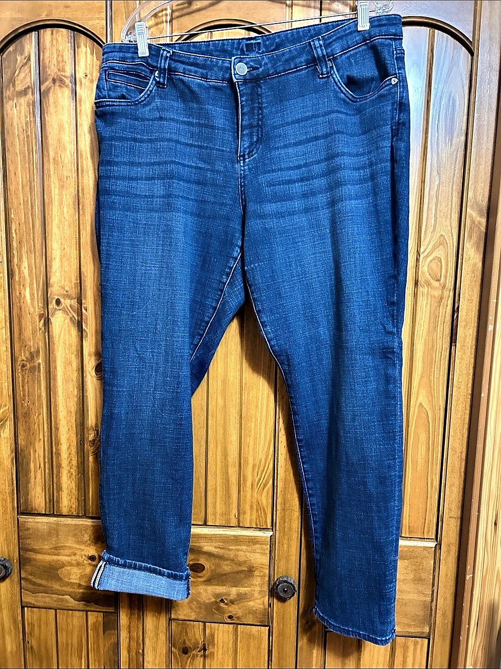 KUT from the Kloth Women's Blue Skinny Jeans Like New 16W